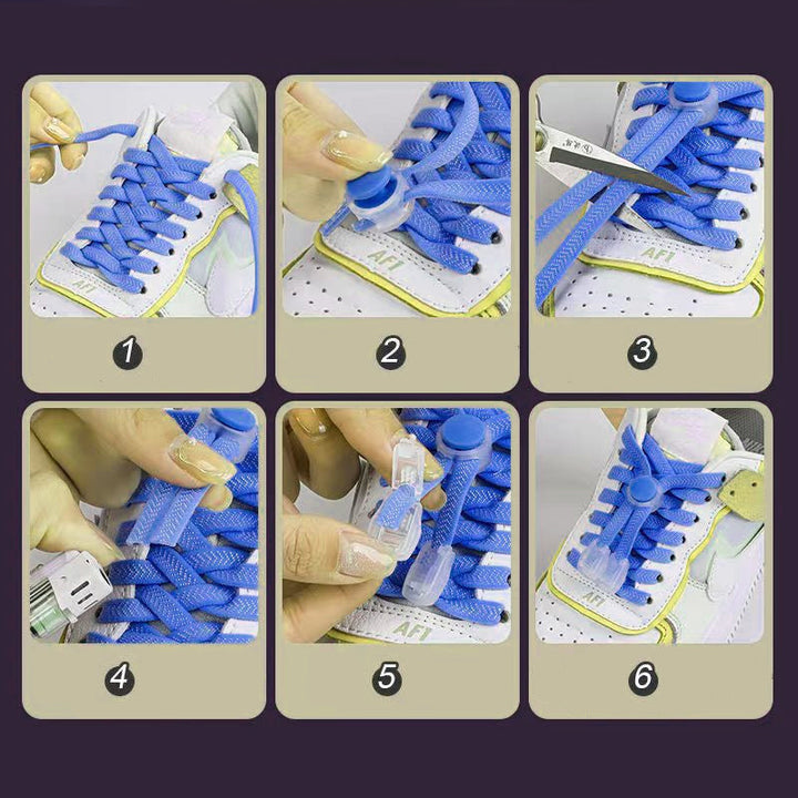 2+1 GRATIS | SnapLace - Bindungsfreie elastische Schnürsenkel [Letzter Tag Rabatt]
