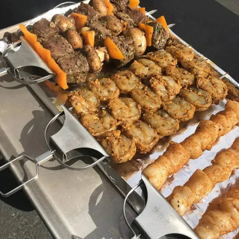 1+1 GRATIS | GrillTwist – Perfekt gegrillte Spieße in Sekunden