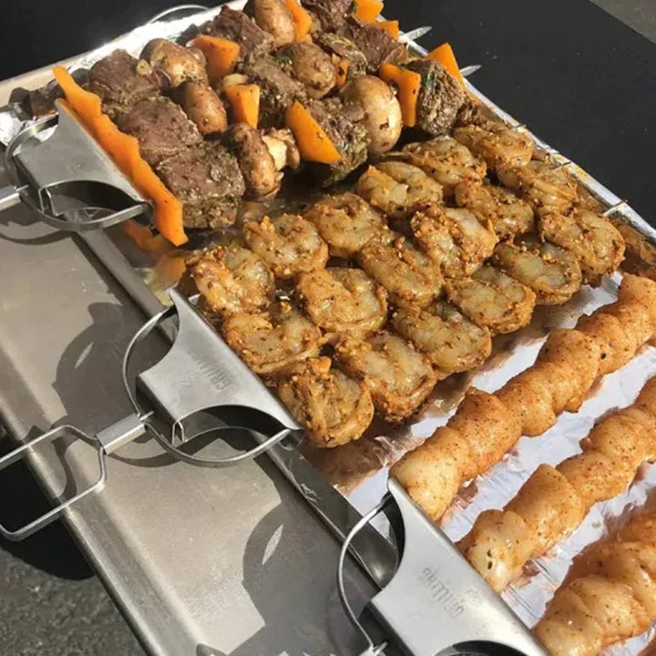 1+1 GRATIS | GrillTwist – Perfekt gegrillte Spieße in Sekunden