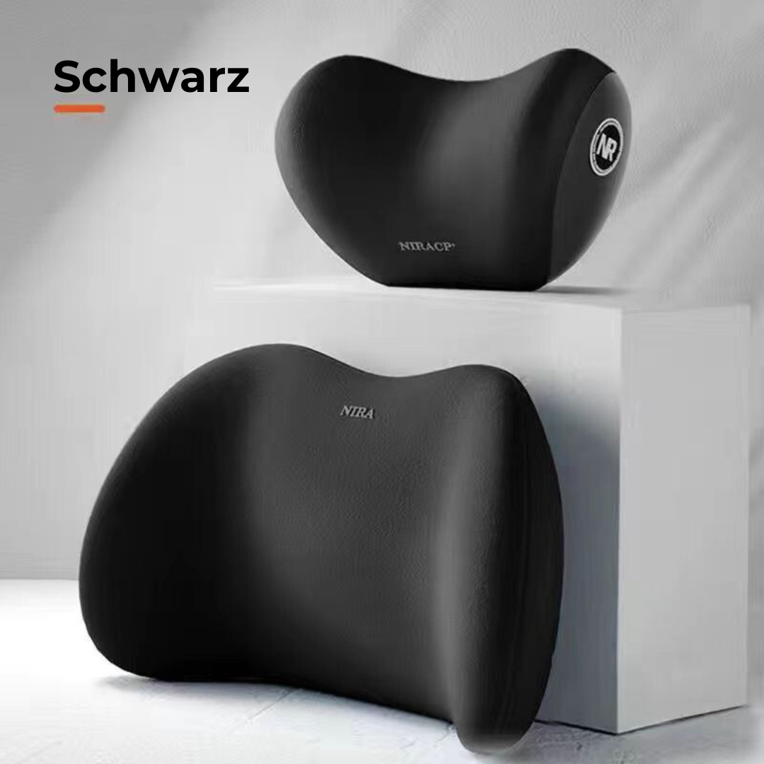 BequemesReisen™ Nacken- und Lendenwirbelkissen für das Auto
