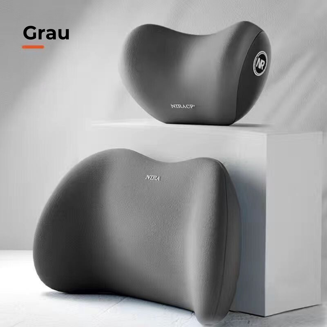 BequemesReisen™ Nacken- und Lendenwirbelkissen für das Auto