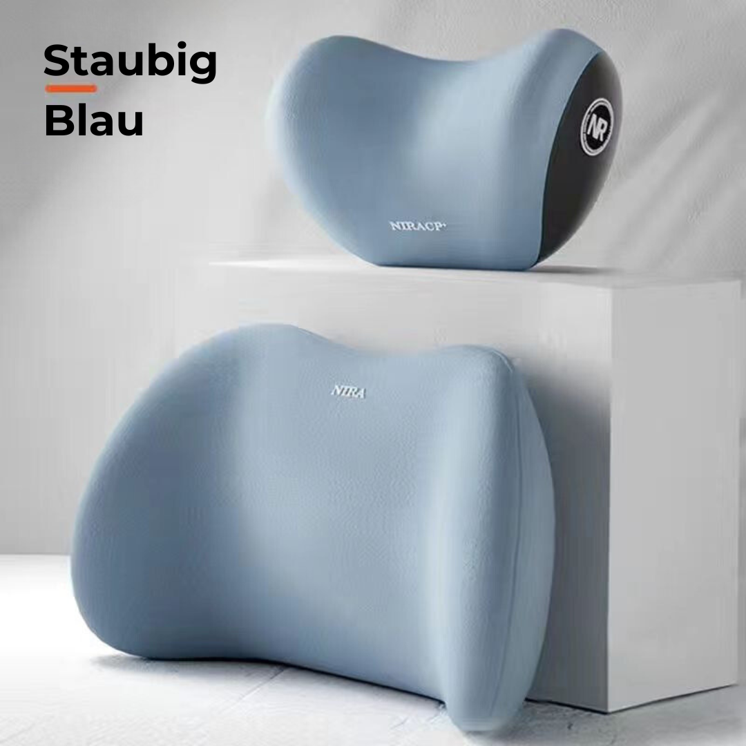 BequemesReisen™ Nacken- und Lendenwirbelkissen für das Auto