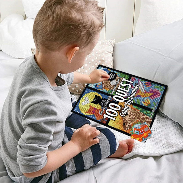 ColorMystery™ – Enthüllen Sie versteckte Kunstwerke mit jedem Pinselstrich!