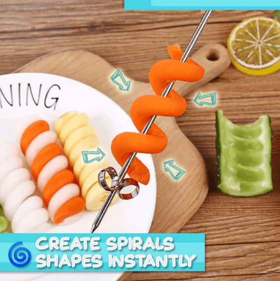 1+1 GRATIS | NutriSpiral - Gemüse-Obst-Spiralmesser