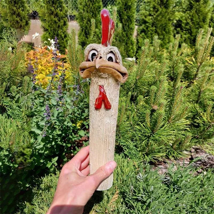 CluckyCharm - Die witzige Gartendeko mit Charakter!