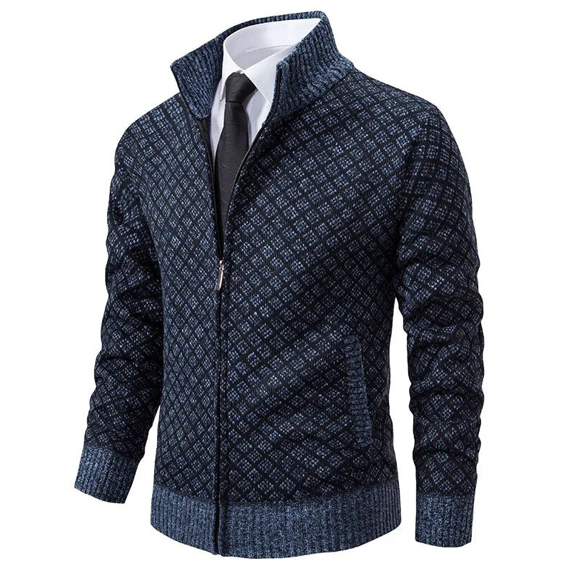 RICKY - Strickpullover mit Jacquardmuster aus Kaschmir