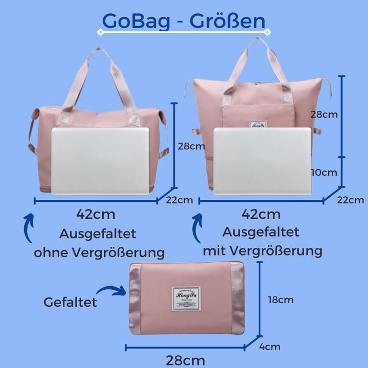 GoBag - Die faltbare Reisetasche