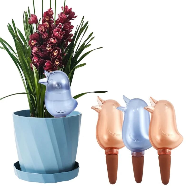 2+1 GRATIS | BloomFeeder - Automatischer Blumengießer Typ Vogelhäuschen