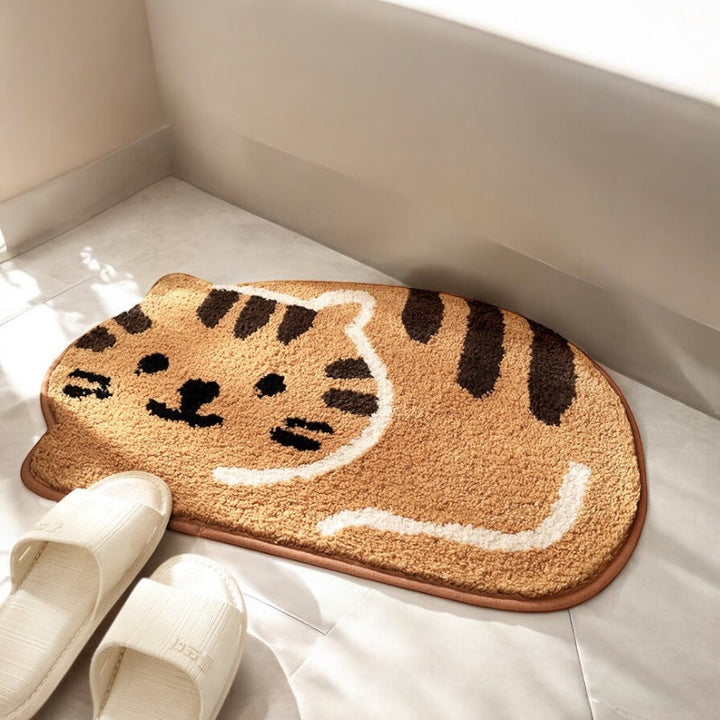 BadezimmerTeppich Katze