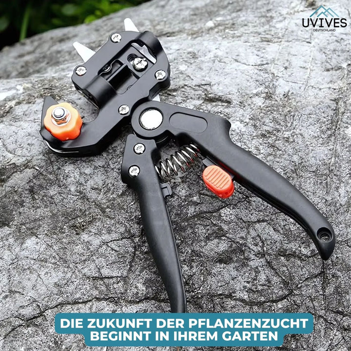 FloraGraft™ - Professionelle 2-in-1 Veredelungs- und Baumschnittschere
