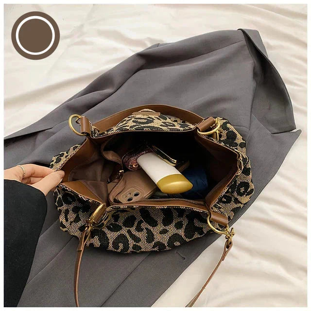 CanvasCraft™ - Tragetasche Leonore aus veganem Leder