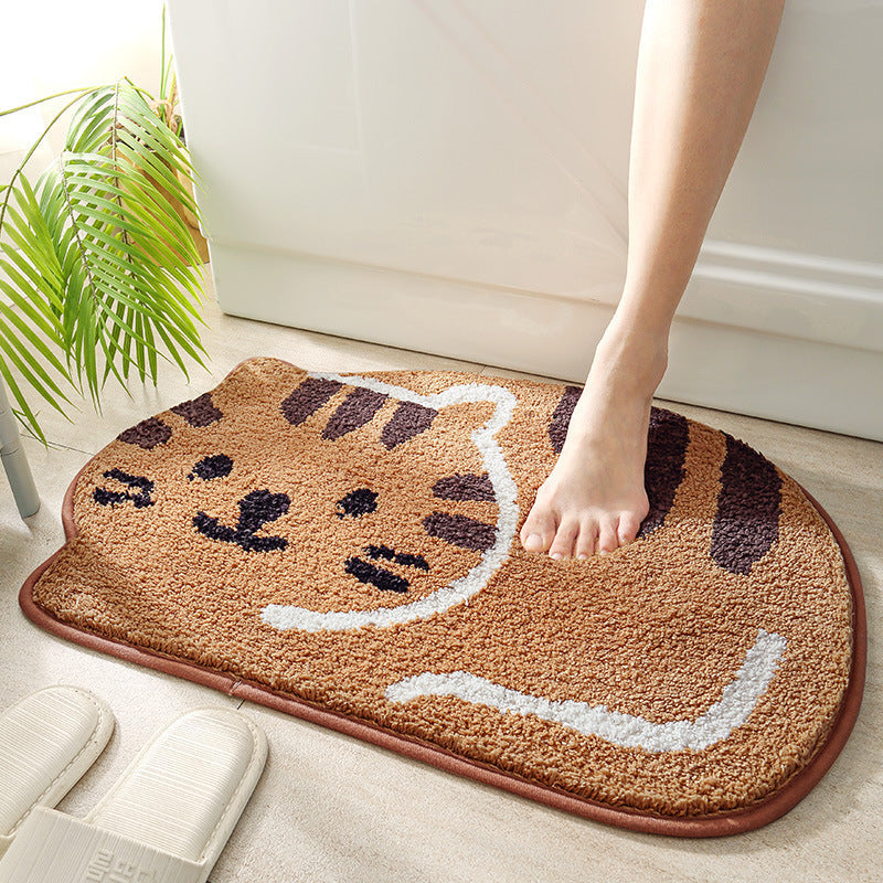 BadezimmerTeppich Katze