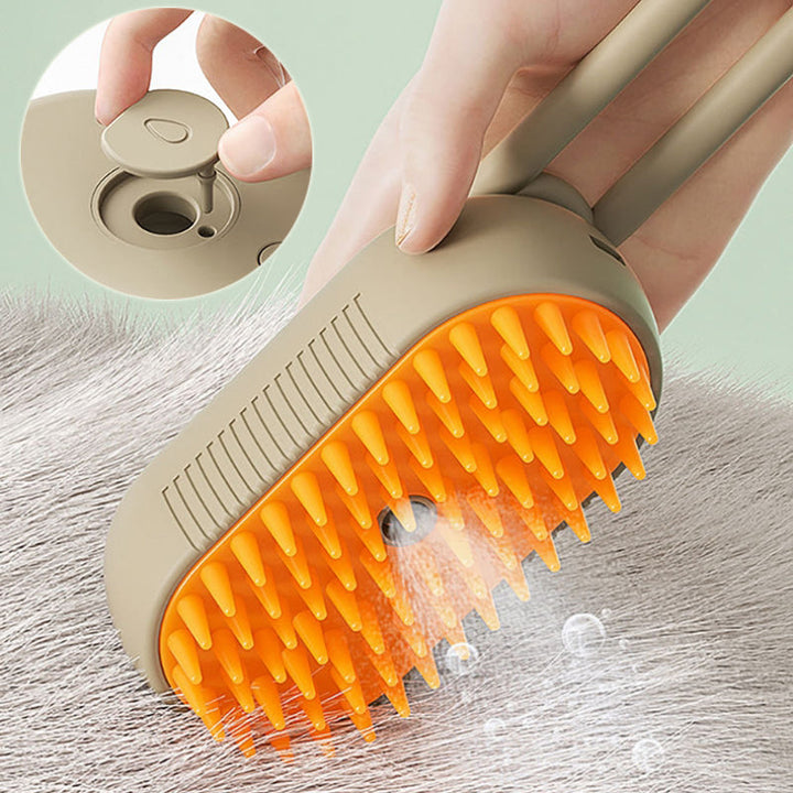 Dampf & Massage Bürste für Haustiere