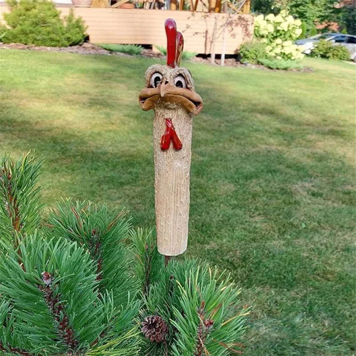 CluckyCharm - Die witzige Gartendeko mit Charakter!