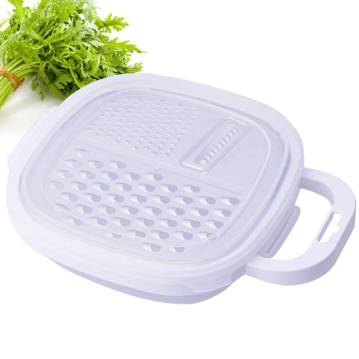 FlexiGrate - 4-in-1 Gemüseschneider und -reibe