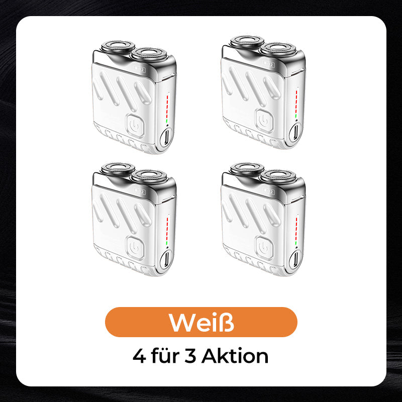 Mini-Elektrorasierer für Herren
