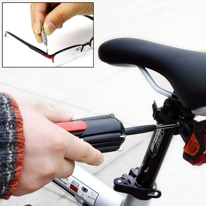 BrightScrew - 8-in-1-Schraubendreher mit LED-Taschenlampe [Letzter Tag Rabatt]