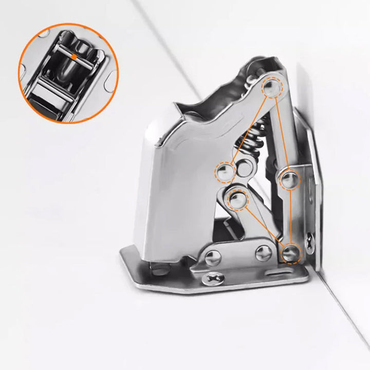 1+1 GRATIS | HeavyGrip™ - Lochfreies Schlitzscharnier [Letzter Tag Rabatt]