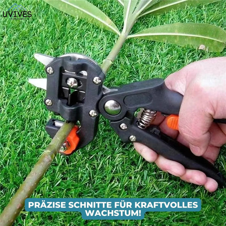 FloraGraft™ - Professionelle 2-in-1 Veredelungs- und Baumschnittschere