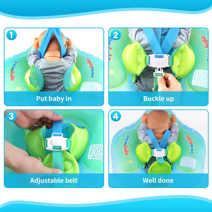 AquaTots™ - Baby Schwimmbecken Auftriebshilfe