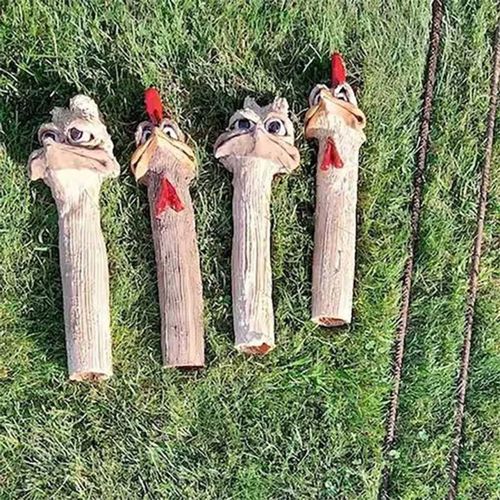 CluckyCharm - Die witzige Gartendeko mit Charakter!