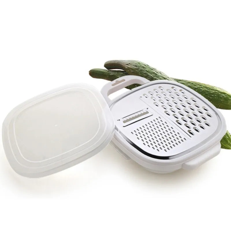 FlexiGrate - 4-in-1 Gemüseschneider und -reibe