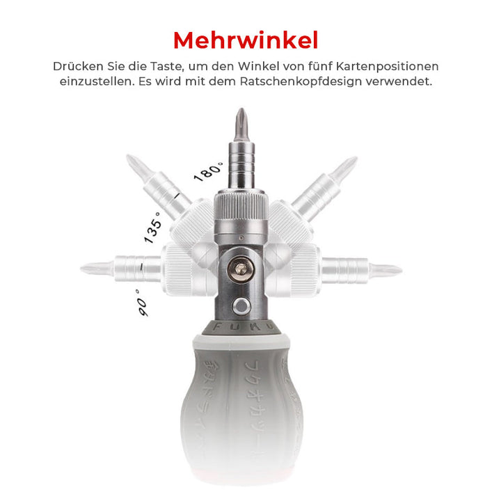 FlexiDrive - Der vielseitige Mini-Ratschenschraubendreher