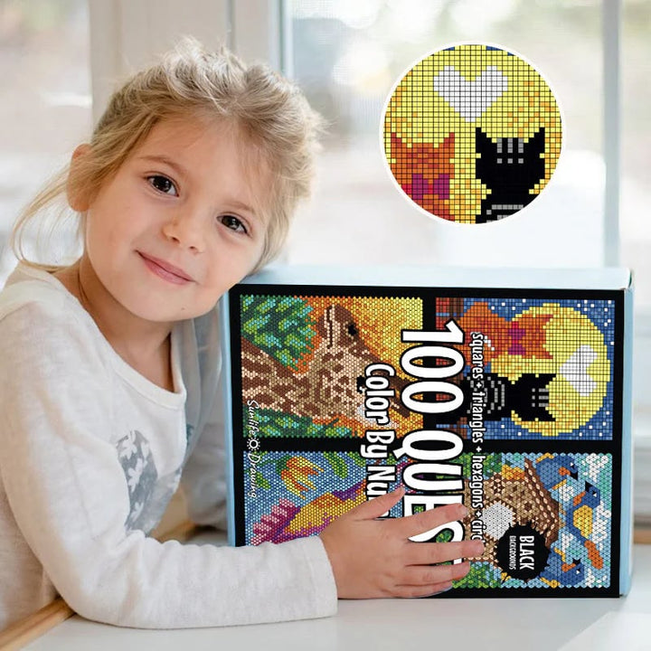 ColorMystery™ – Enthüllen Sie versteckte Kunstwerke mit jedem Pinselstrich!