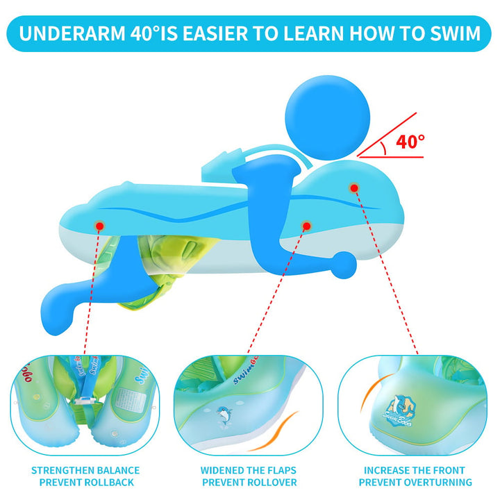AquaTots™ - Baby Schwimmbecken Auftriebshilfe