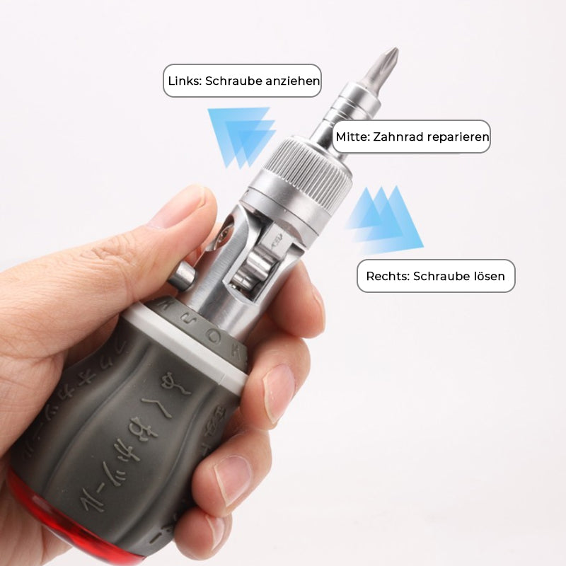 FlexiDrive - Der vielseitige Mini-Ratschenschraubendreher