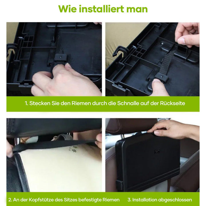 FlexTray - Der faltbare Multifunktionstisch fürs Auto