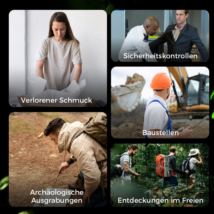 Hand-Metalldetektor
