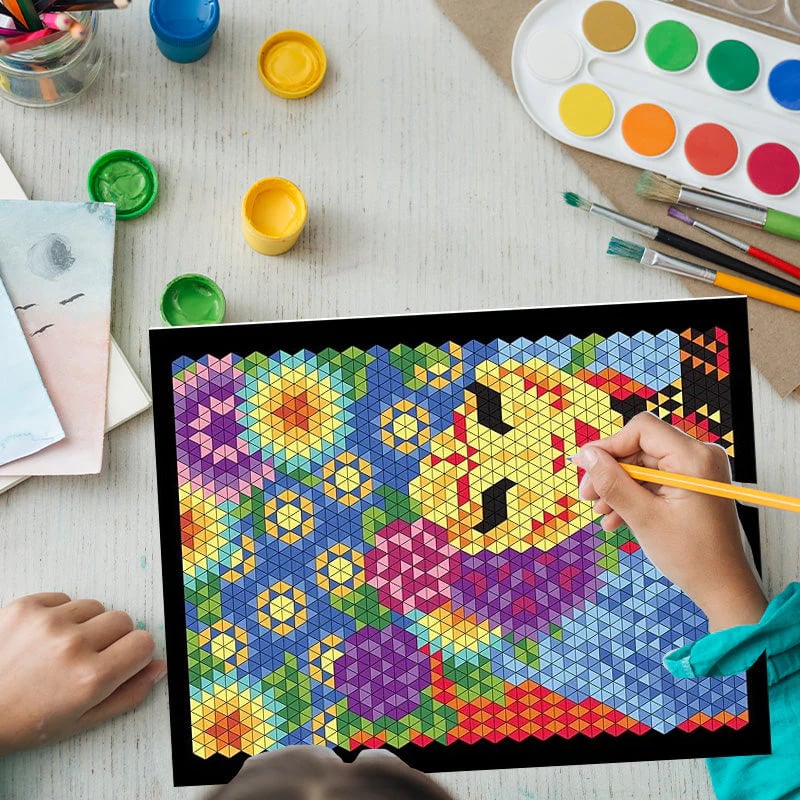 ColorMystery™ – Enthüllen Sie versteckte Kunstwerke mit jedem Pinselstrich!