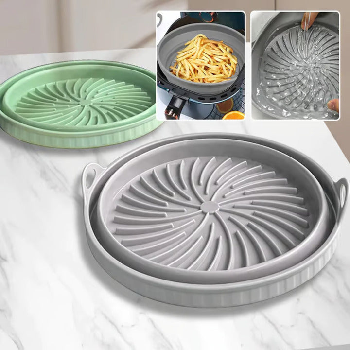 FlexiPan™ - Silikon-Grillpfanne für Heißluftfritteusen [Letzter Tag Rabatt]