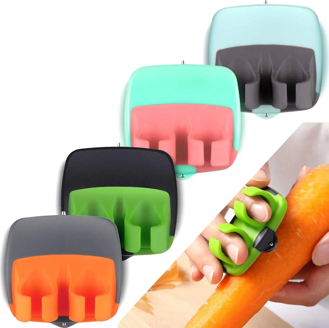 2+2 GRATIS | PeelRing - Finger-Gemüseschäler-Set