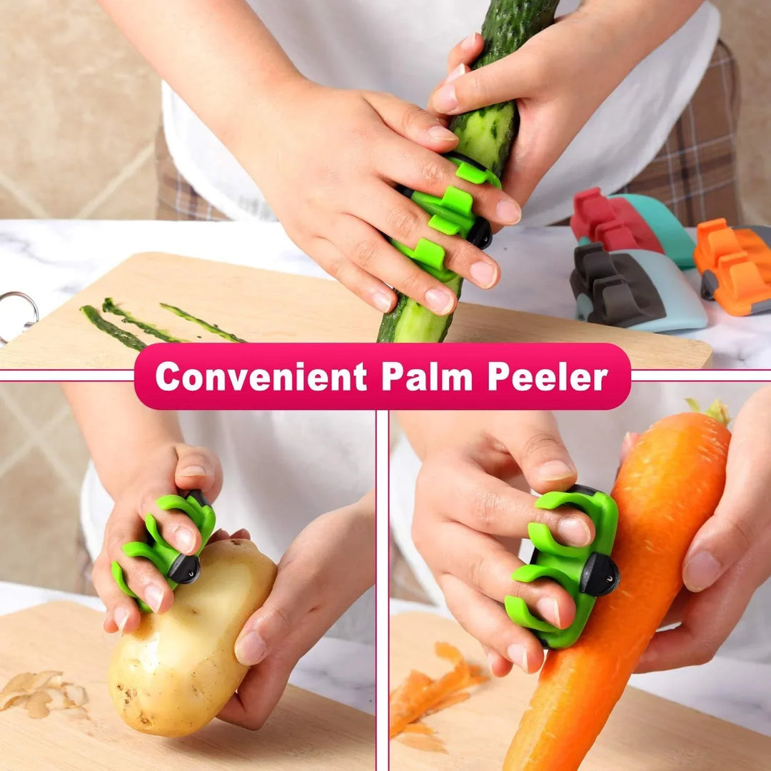 2+2 GRATIS | PeelRing - Finger-Gemüseschäler-Set
