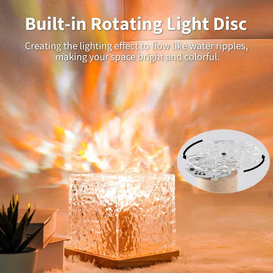 50% Rabatt + Kostenloser Versand | Luminara™ - Lampe Wasserwellen