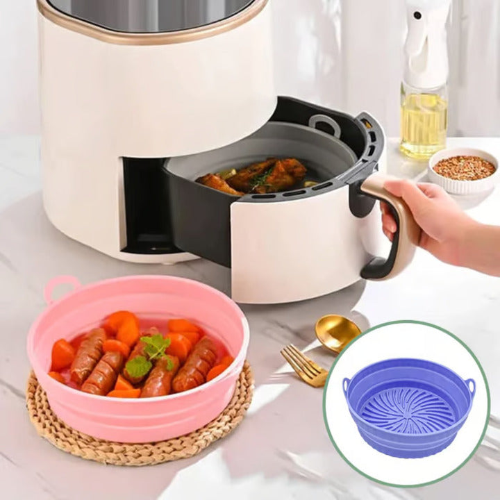 FlexiPan™ - Silikon-Grillpfanne für Heißluftfritteusen [Letzter Tag Rabatt]