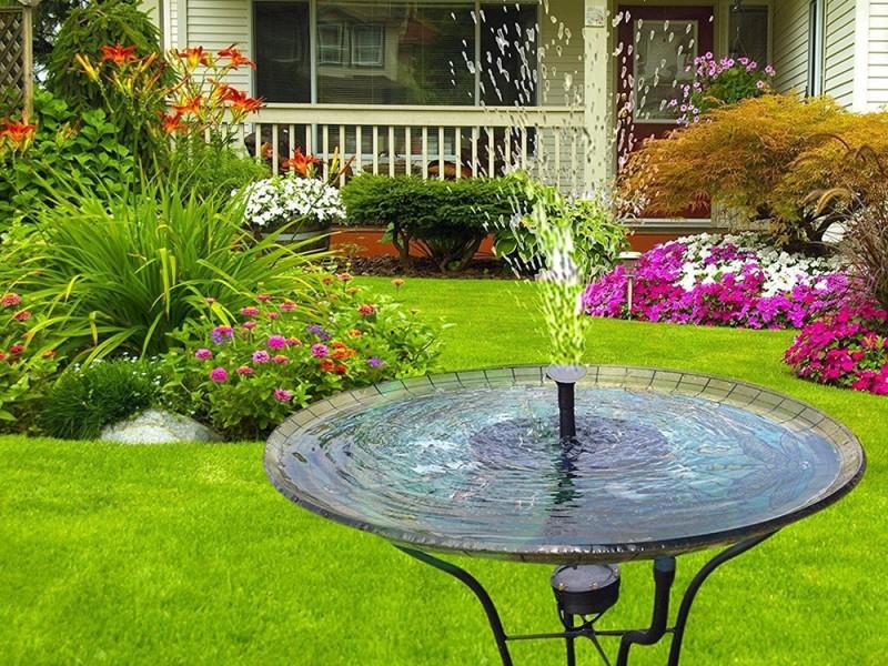 AquaBloom – Solarbrunnen für Ruhe & Eleganz im Garten