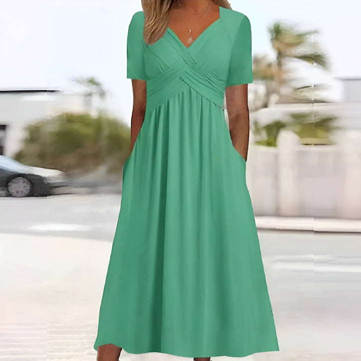 Maria™ - Eleganta vårklänning