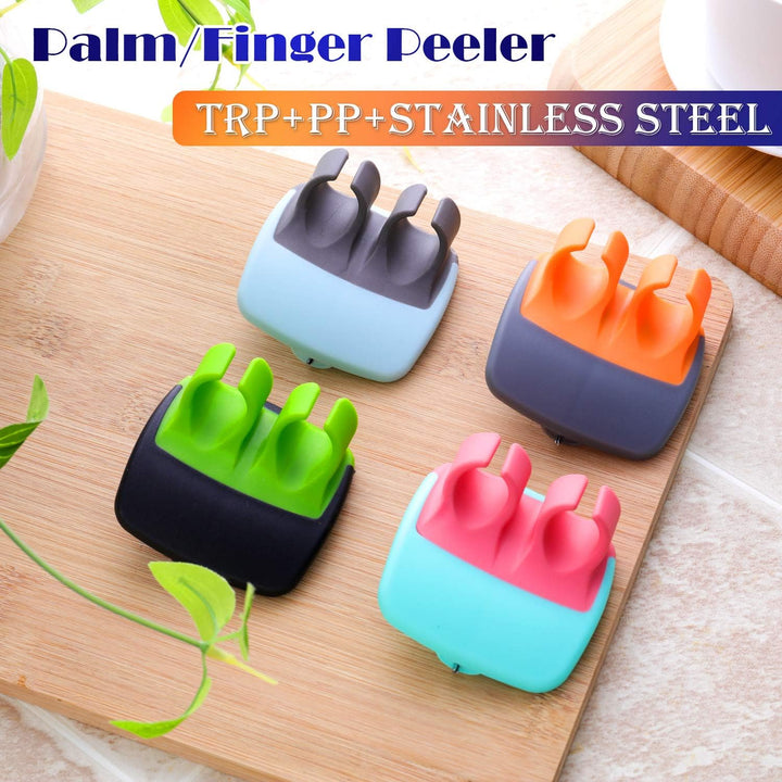 2+2 GRATIS | PeelRing - Finger-Gemüseschäler-Set