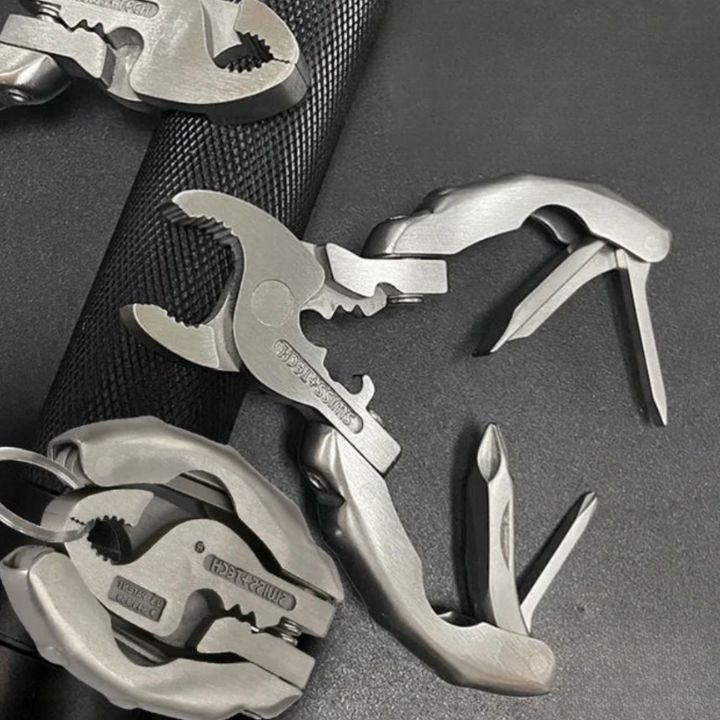 EnduroTool - 9-in-1 Edelstahl-Multifunktionszange – Kompakt & Vielseitig