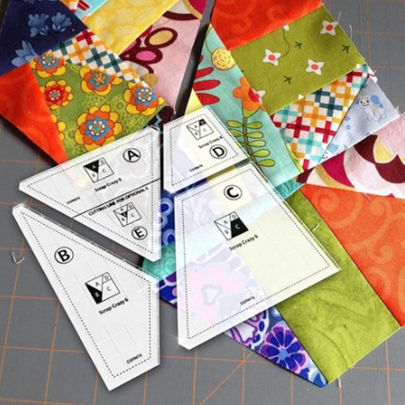 StitchGrid - Transparentes Patchwork Nähen Schneiden Bastellineal