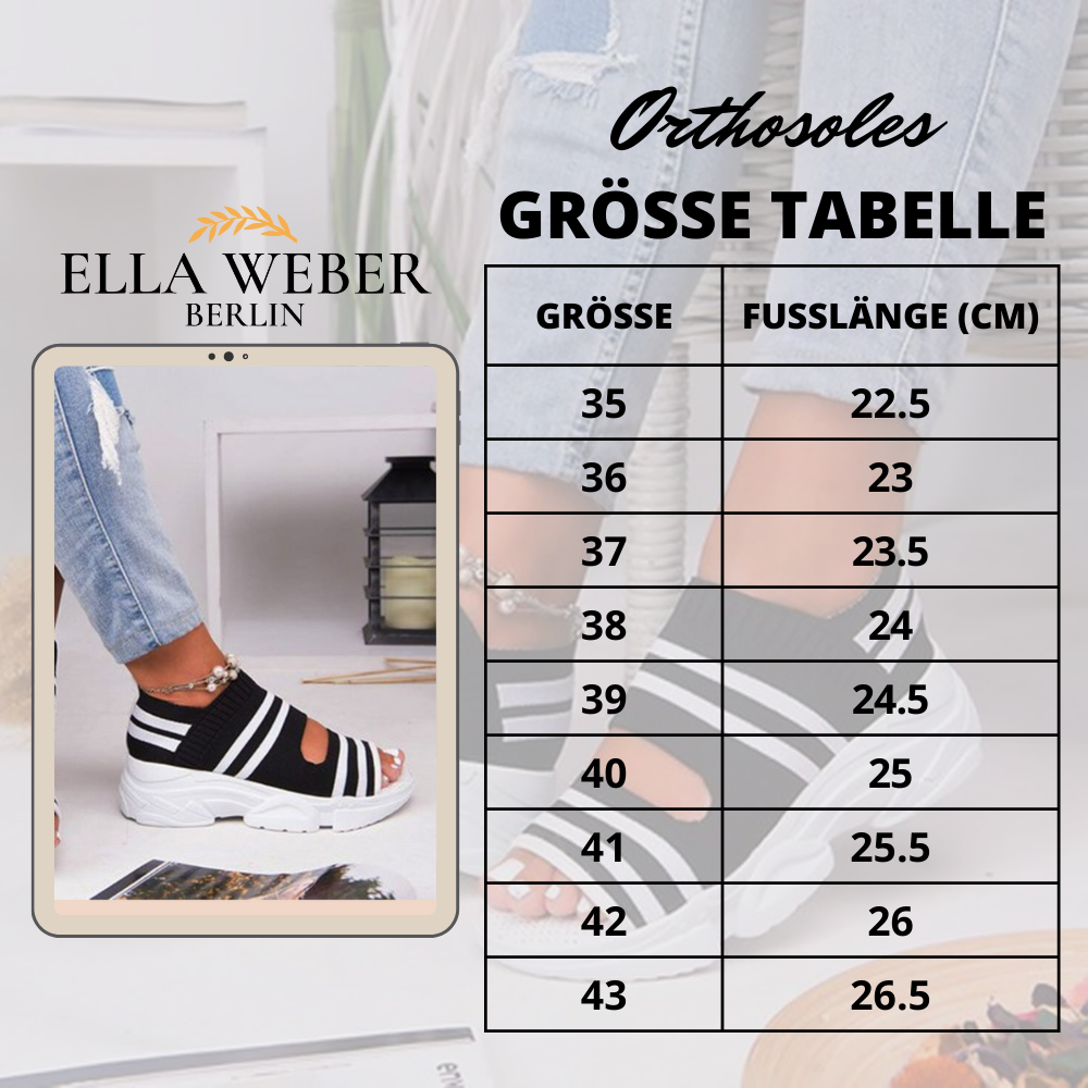 (50% Rabatt) OrthoSoles™ - Orthopädische Sandalen [Letzter Tag Rabatt]