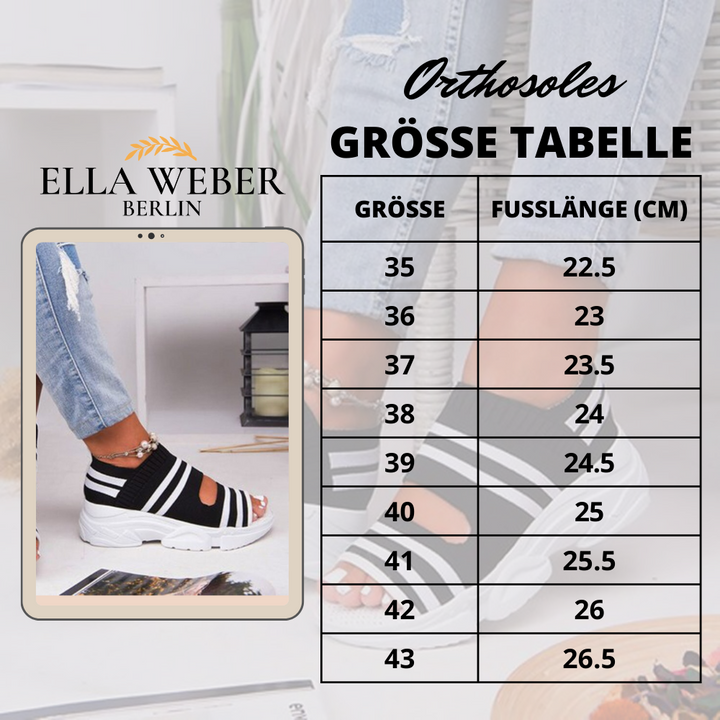 (50% Rabatt) OrthoSoles™ - Orthopädische Sandalen [Letzter Tag Rabatt]