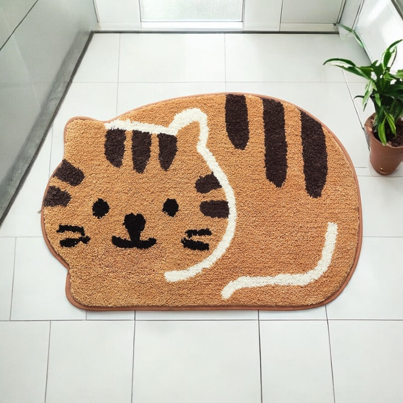 BadezimmerTeppich Katze