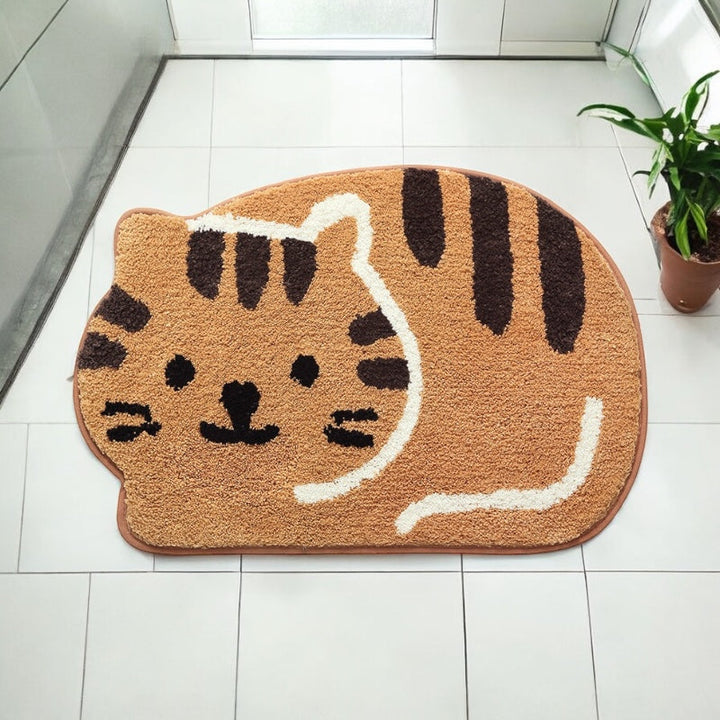 BadezimmerTeppich Katze