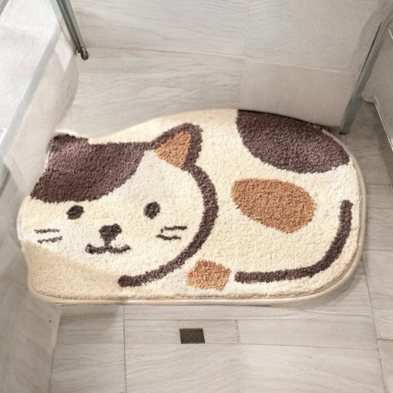 BadezimmerTeppich Katze