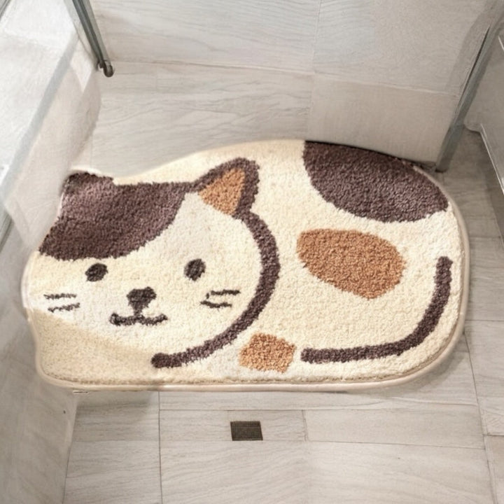 BadezimmerTeppich Katze
