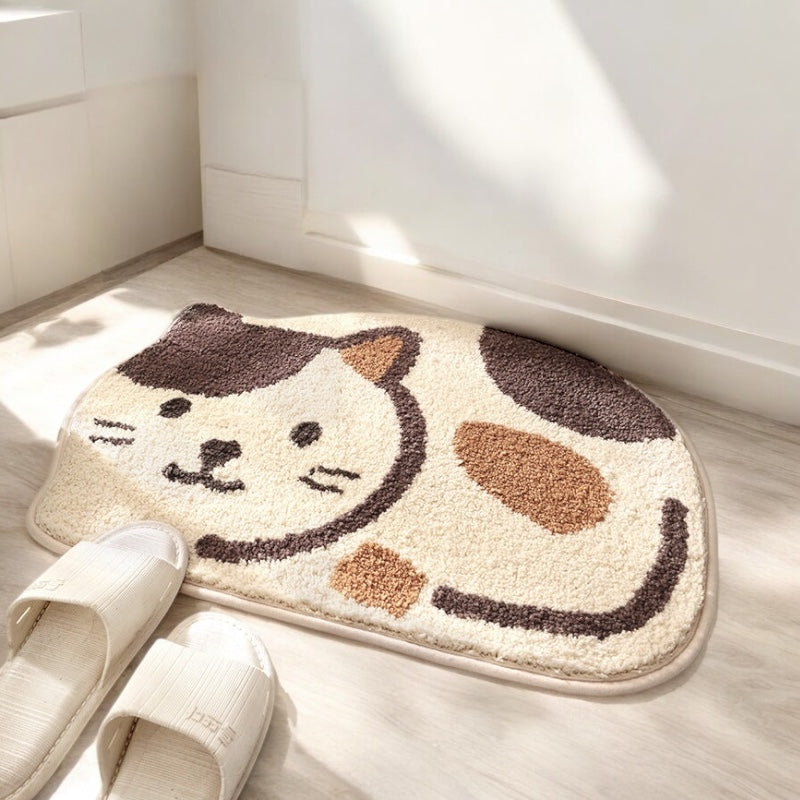 BadezimmerTeppich Katze